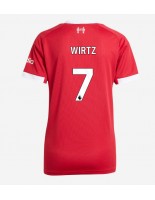 Liverpool Florian Wirtz #7 Kotipaita Naisten 2025-26 Lyhythihainen